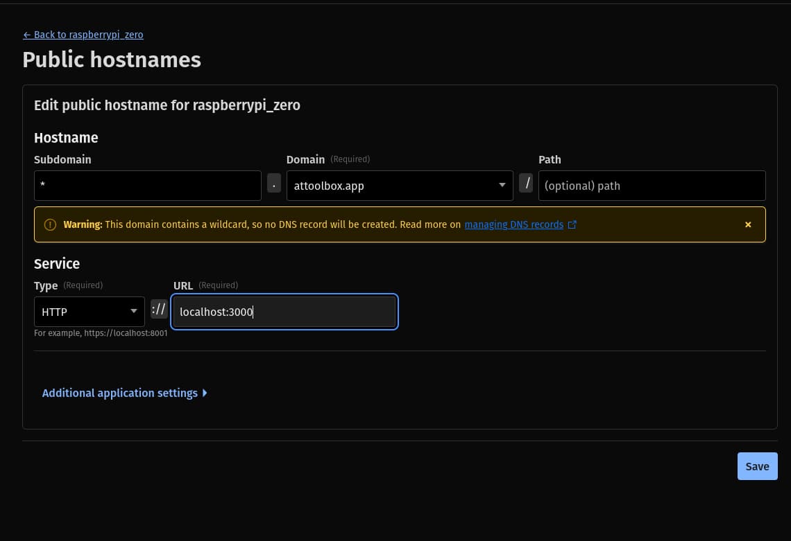 Picture on cloudflare of the above settings